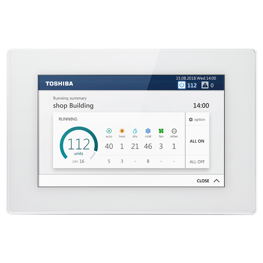 Touchscreen smartmanager - BMS-CT1280E